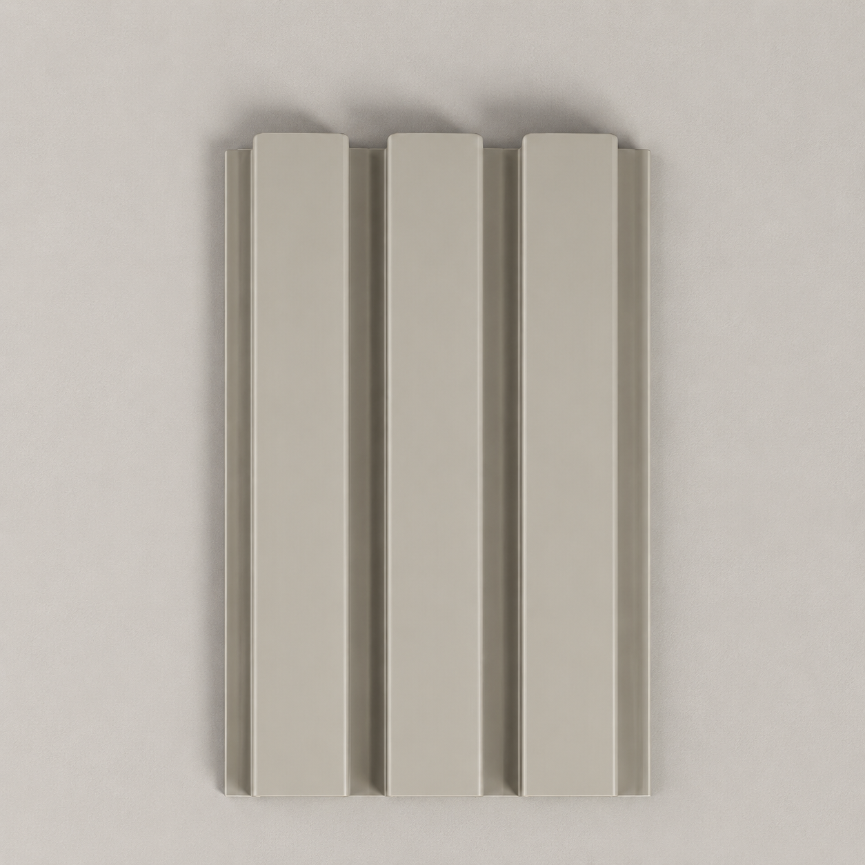 Bardage en mdf super matt beige