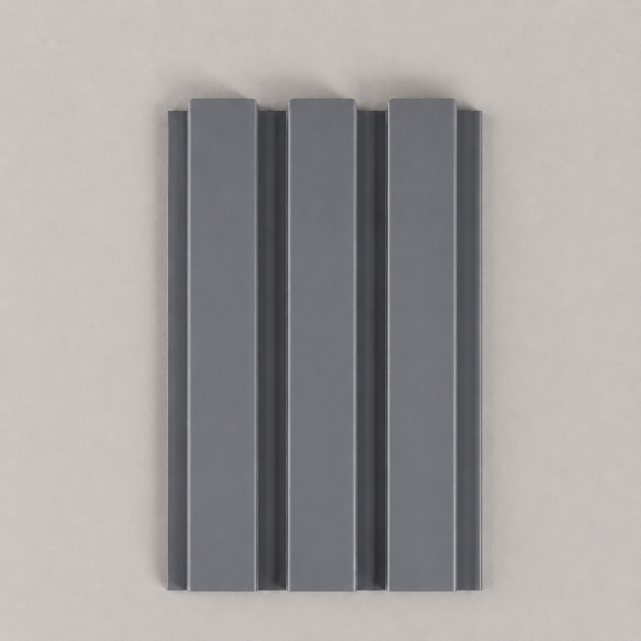 Bardage en mdf super matt Gris clair 