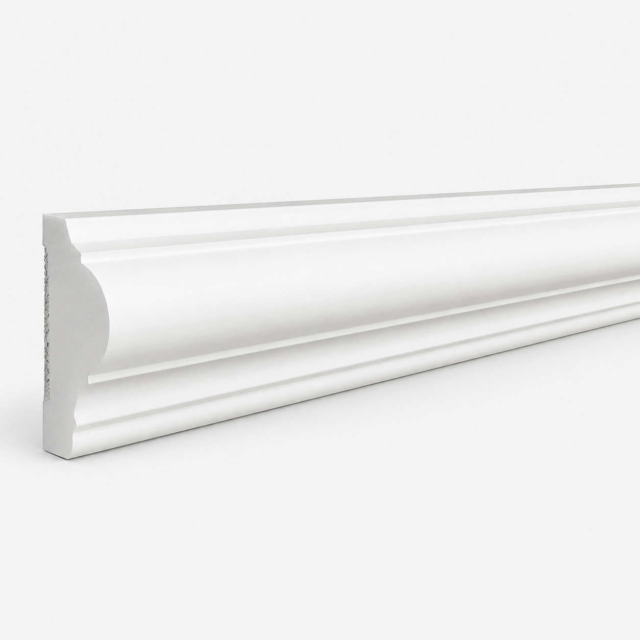 Moulure en polystyrène S 4cm Sur 240cm
