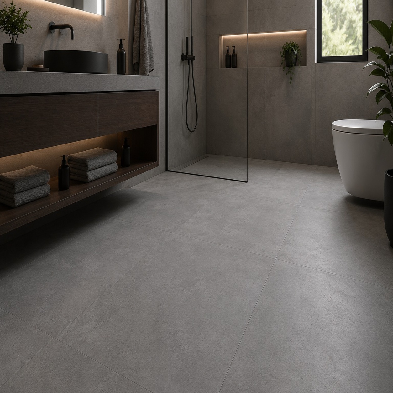 Spc Parquet CONCRETE GREY