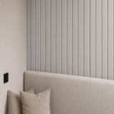 Bardage en mdf super matt Gris clair 