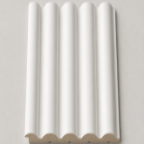 Bardage en polystyrène Blanc Big Bombé