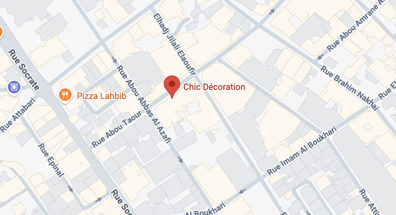 map footer